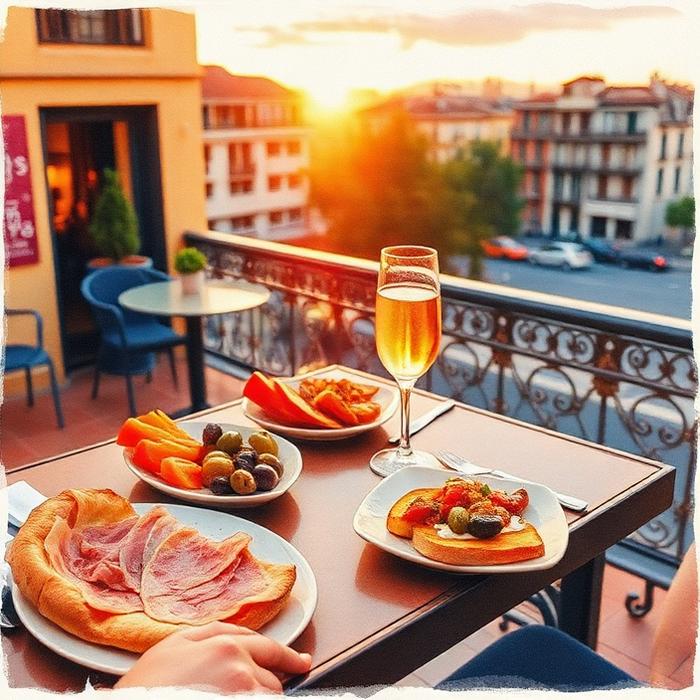 tapas & cava