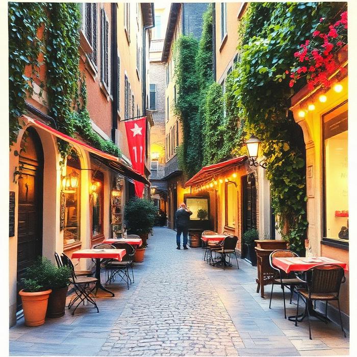 Trastevere вечером